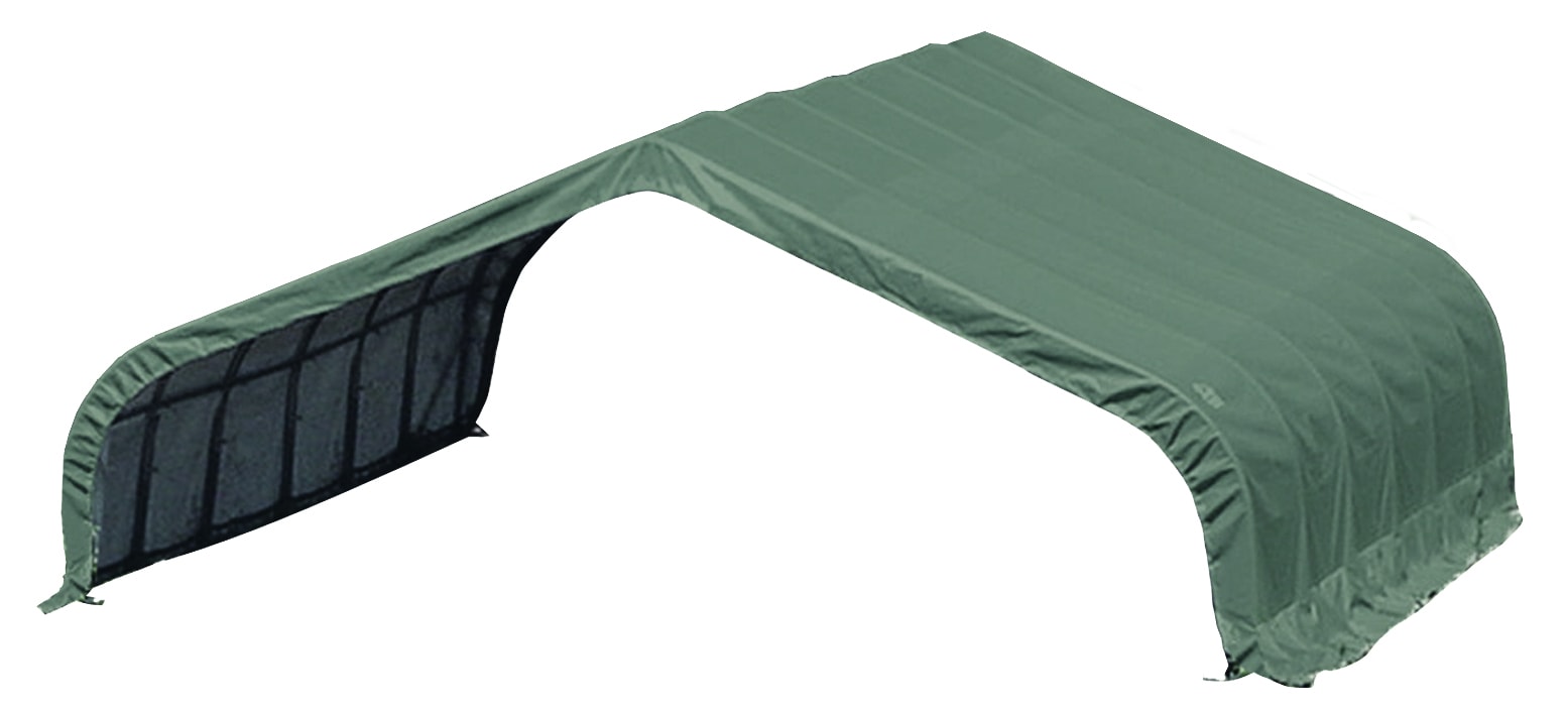 ShelterLogic Run-in-Shed foldtelt/teltgarage 40,87m²