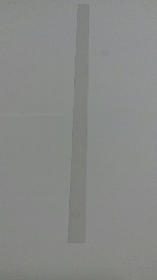 Plast navnebånd til Allux KS 200/PC1,2,3/SC330 * 18 mm