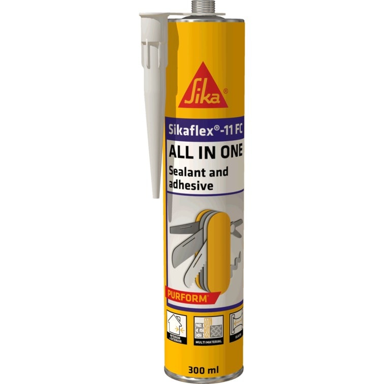 Sika Sikaflex-11 FC Purform lim og fugemasse hvid 300 ml