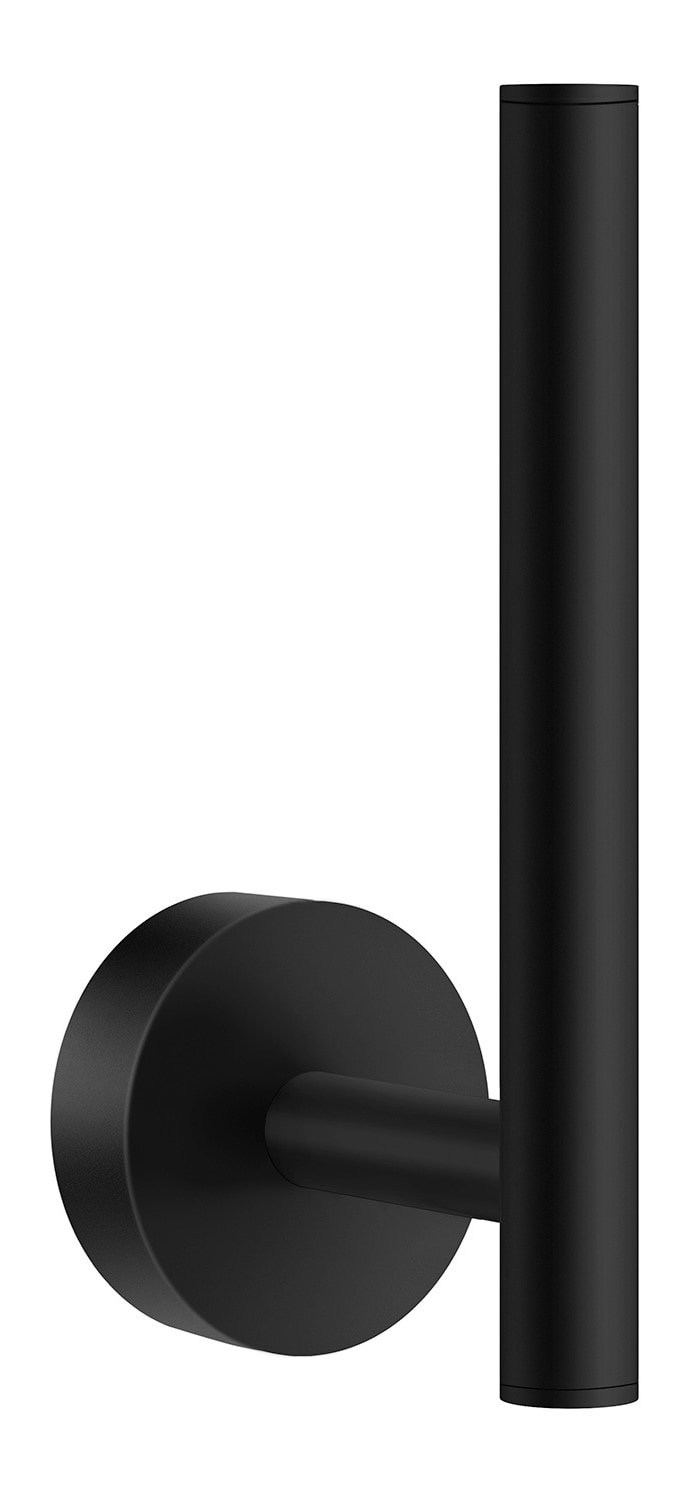 Smedbo Home reservepapirholder, H140 mm sort.jpg