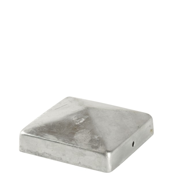 Plus Pyramide stolpeafdækning i varmgalvaniseret 91 x 91 mm 17836-1