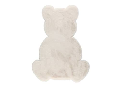 4Living Teddy tæppe i hvid 67 x 90 cm