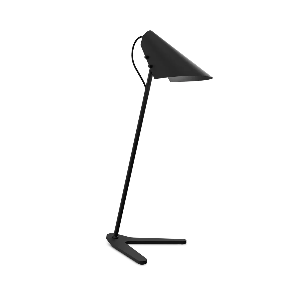 Belid Vincent bordlampe i mat sort E27