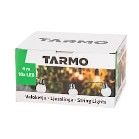 Tarmo Solar LED partykæde / lyskæde med 10 pærer