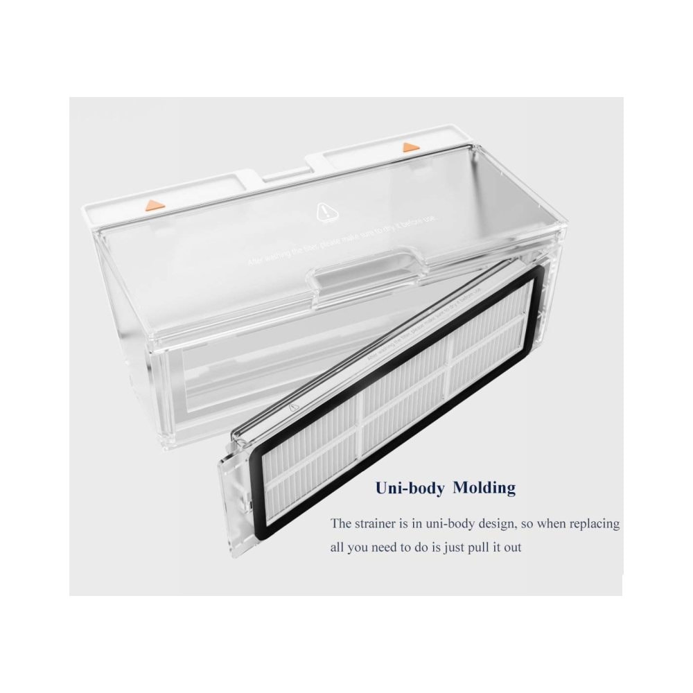 Xiaomi vaskbart HEPAfilter til Roborock og Mi robotstøvsuger 2 stk.