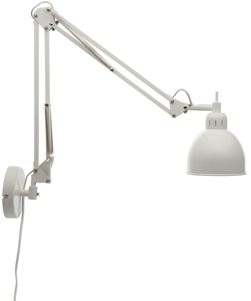 Frandsen Job væglampe matt white E14 Ø13,5 cm H70,5-120 cm