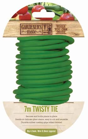 Gardman Twisty Tie opbindingstråd til planter 7 meter