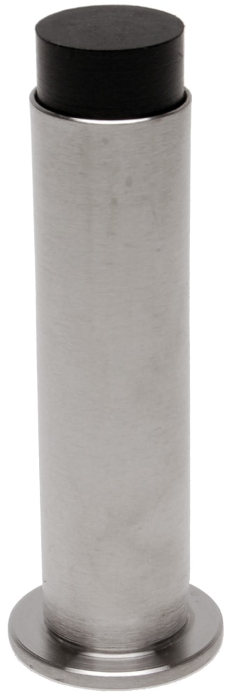 Home It® door stop for wall or floor Ø 1.9 x 8.2 cm brushed steel