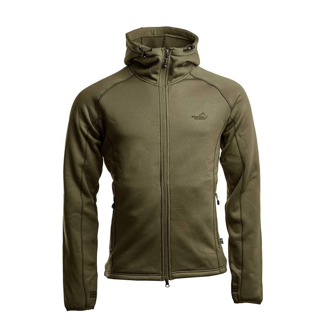 Arrak Outdoor Powerfleece hood M Olive 3XL