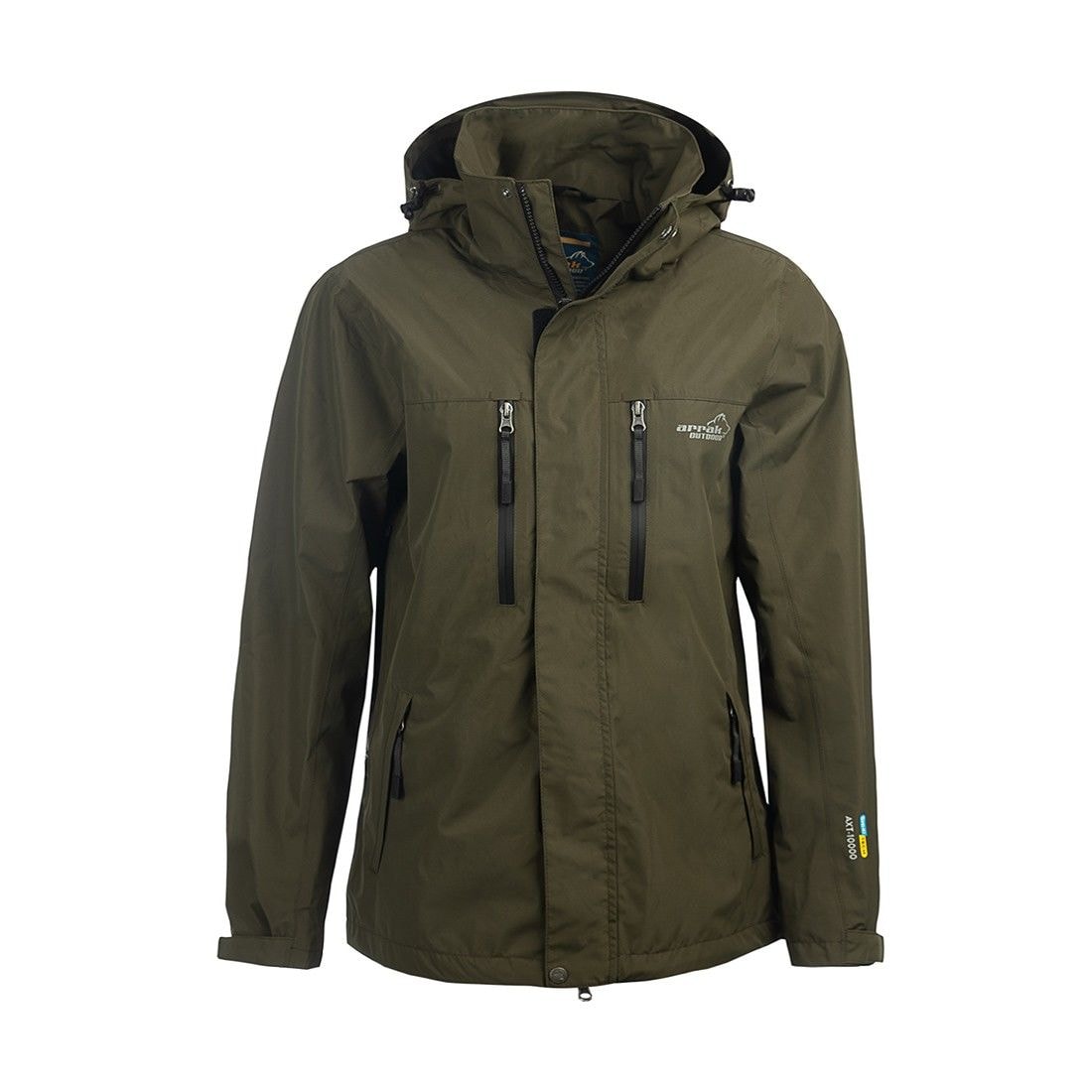 Arrak Outdoor Arrak Rain jacket M Olive 4XL