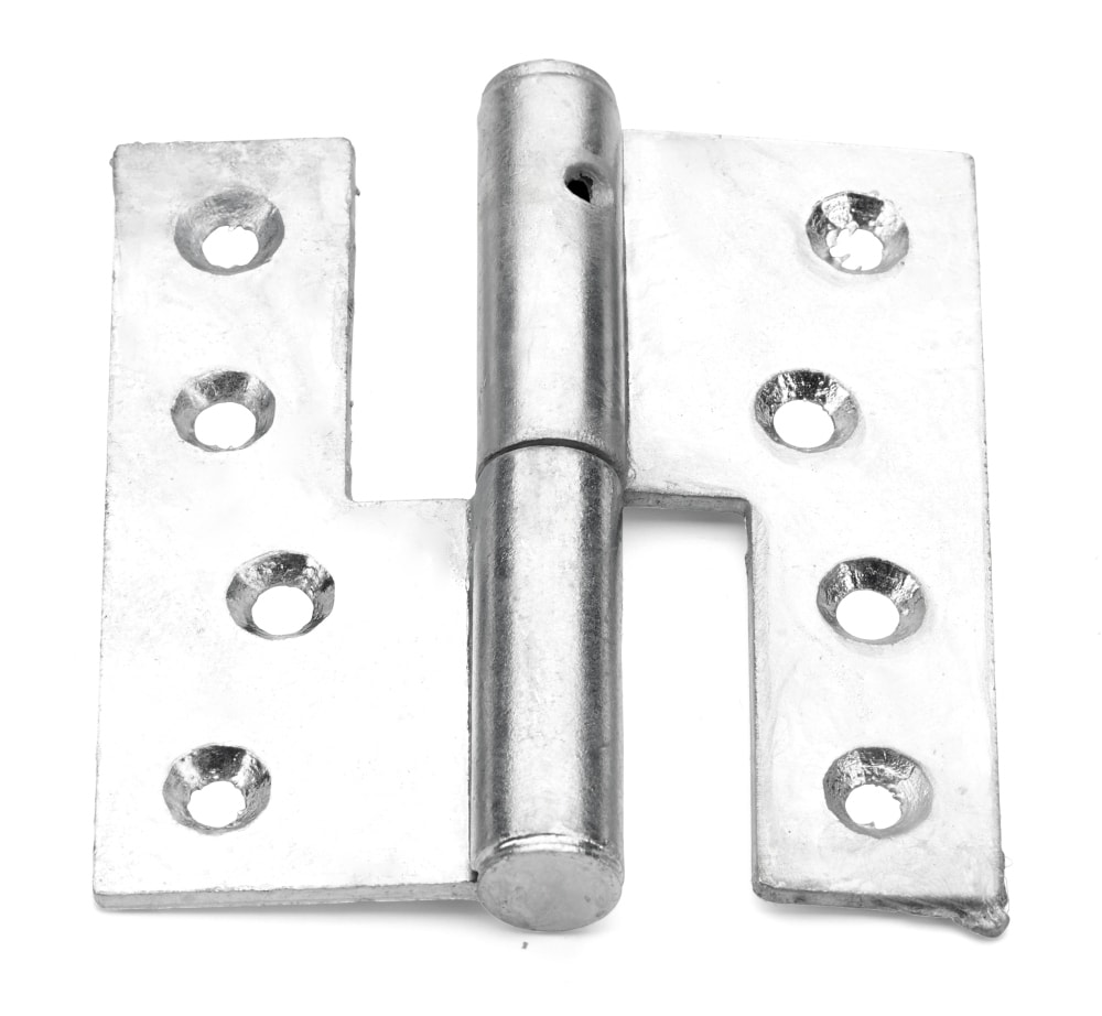 Habo hamborghængsel venstre elforzinket 2 stk 110x 100 mm