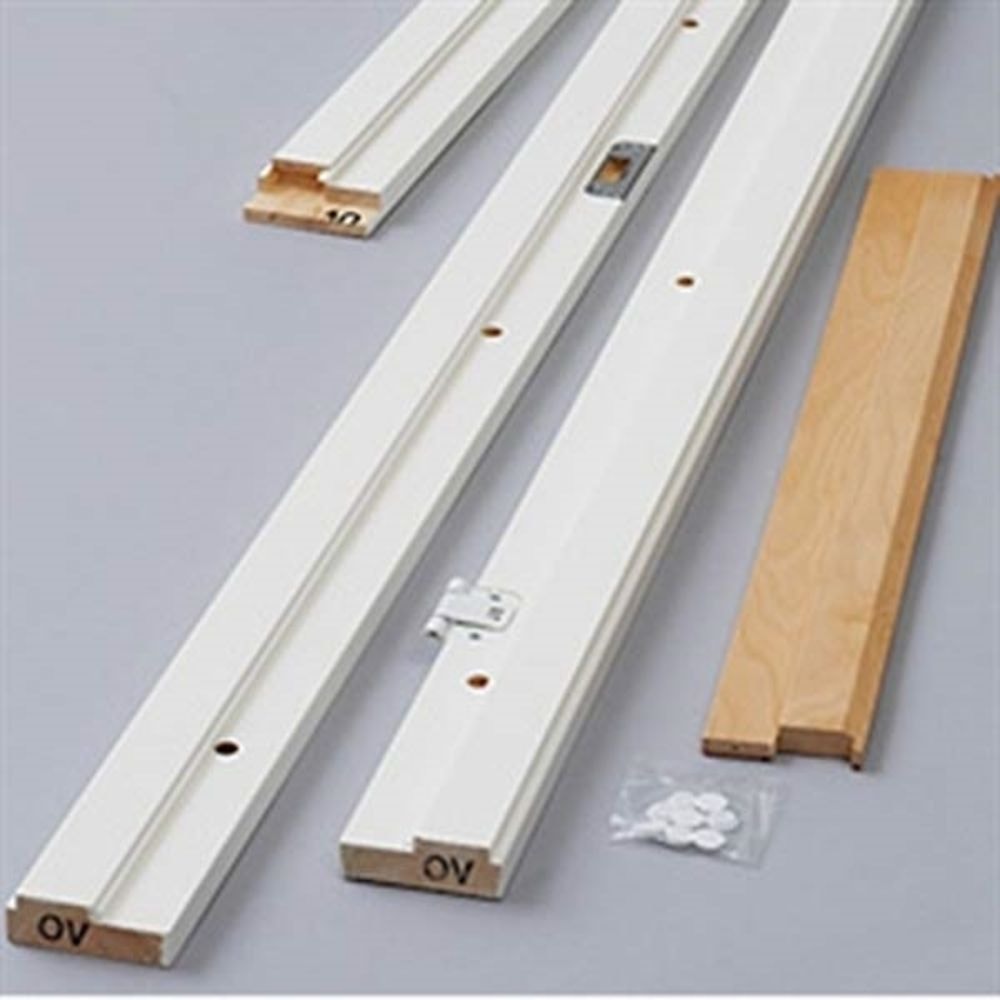 Swedoor +Karm 147 mm hvid karmsæt m. tæt liste og bundst. 191,3x208,9 cm (19x21)