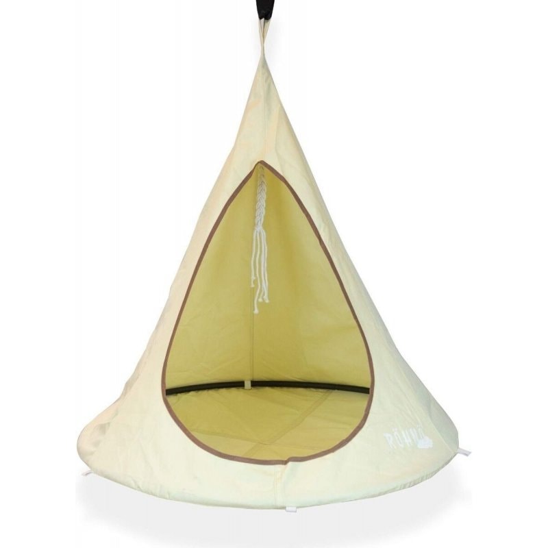 Röhnö telthule beige til ophæng maks. 80 kg 100 x 110 cm