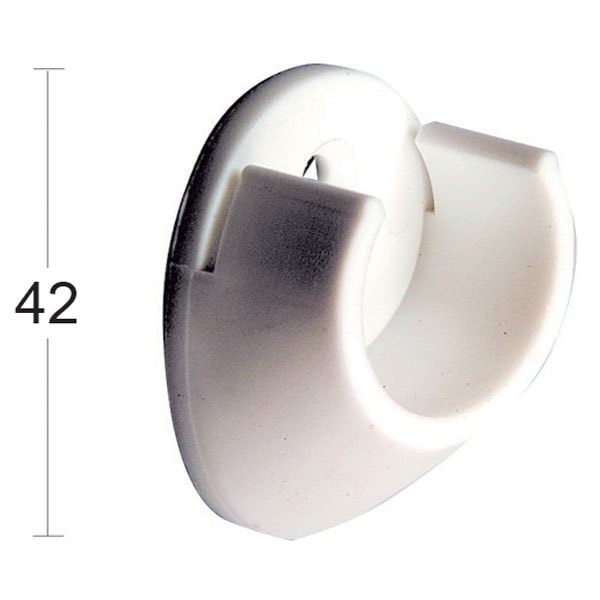 Habo rørholder plast til Ø 25 mm 2 stk