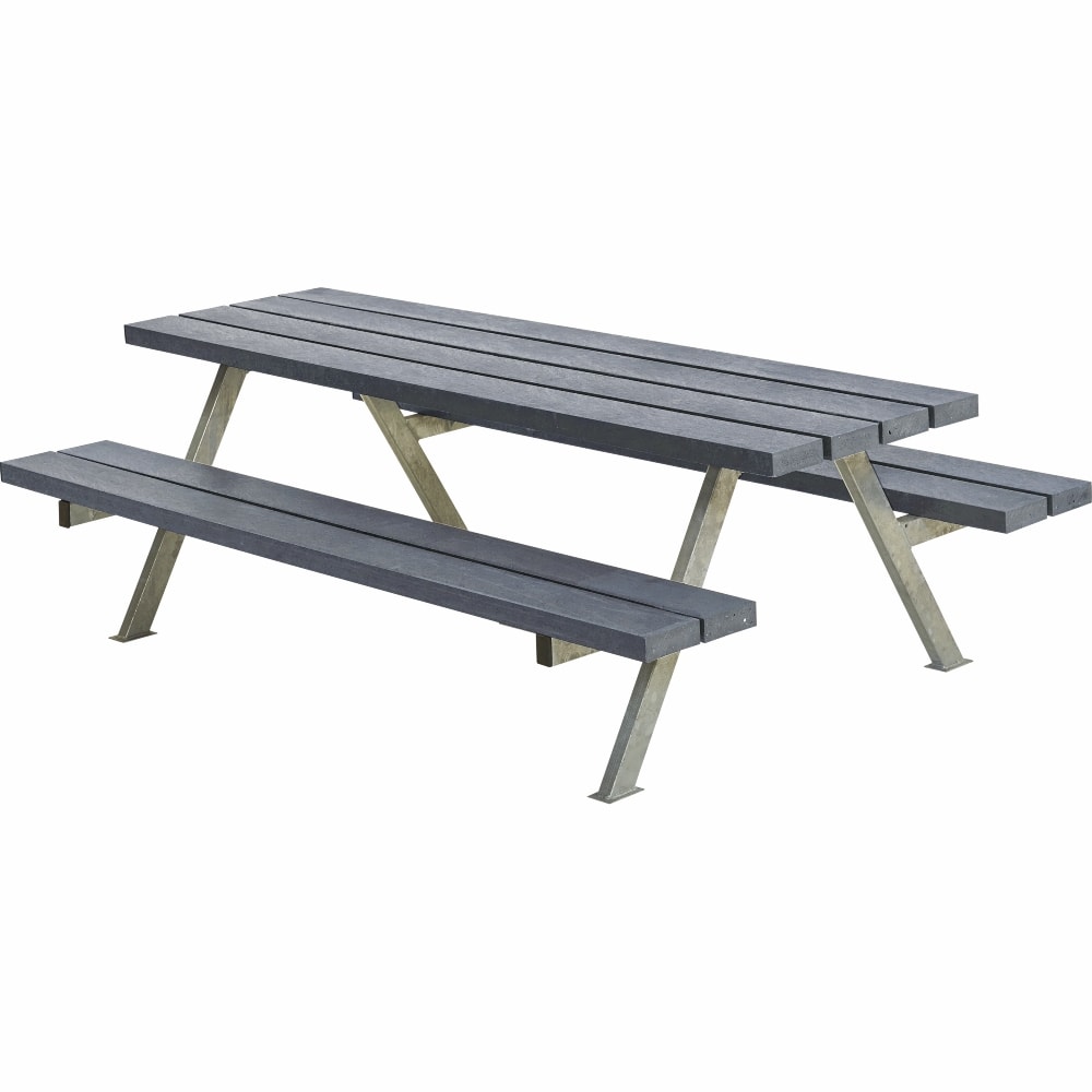 Plus Alpha Junior bord/bænkesæt i grå ReTex 177 cm