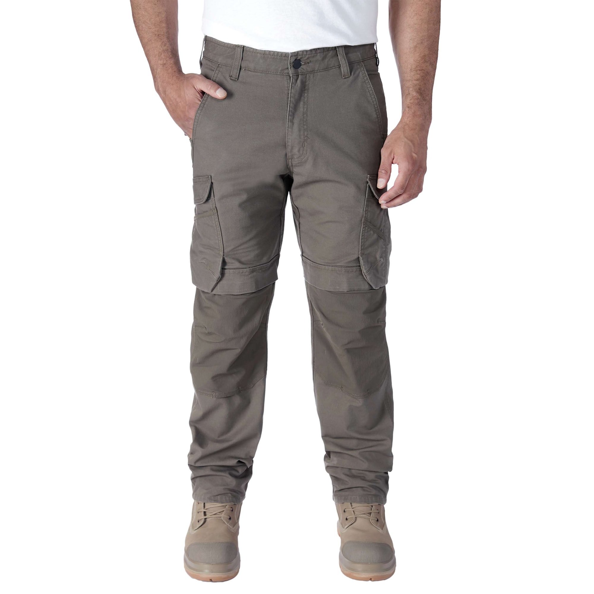 Carhartt Steel Rugged Cargo Work Pants Men's Tarmac W34/L30