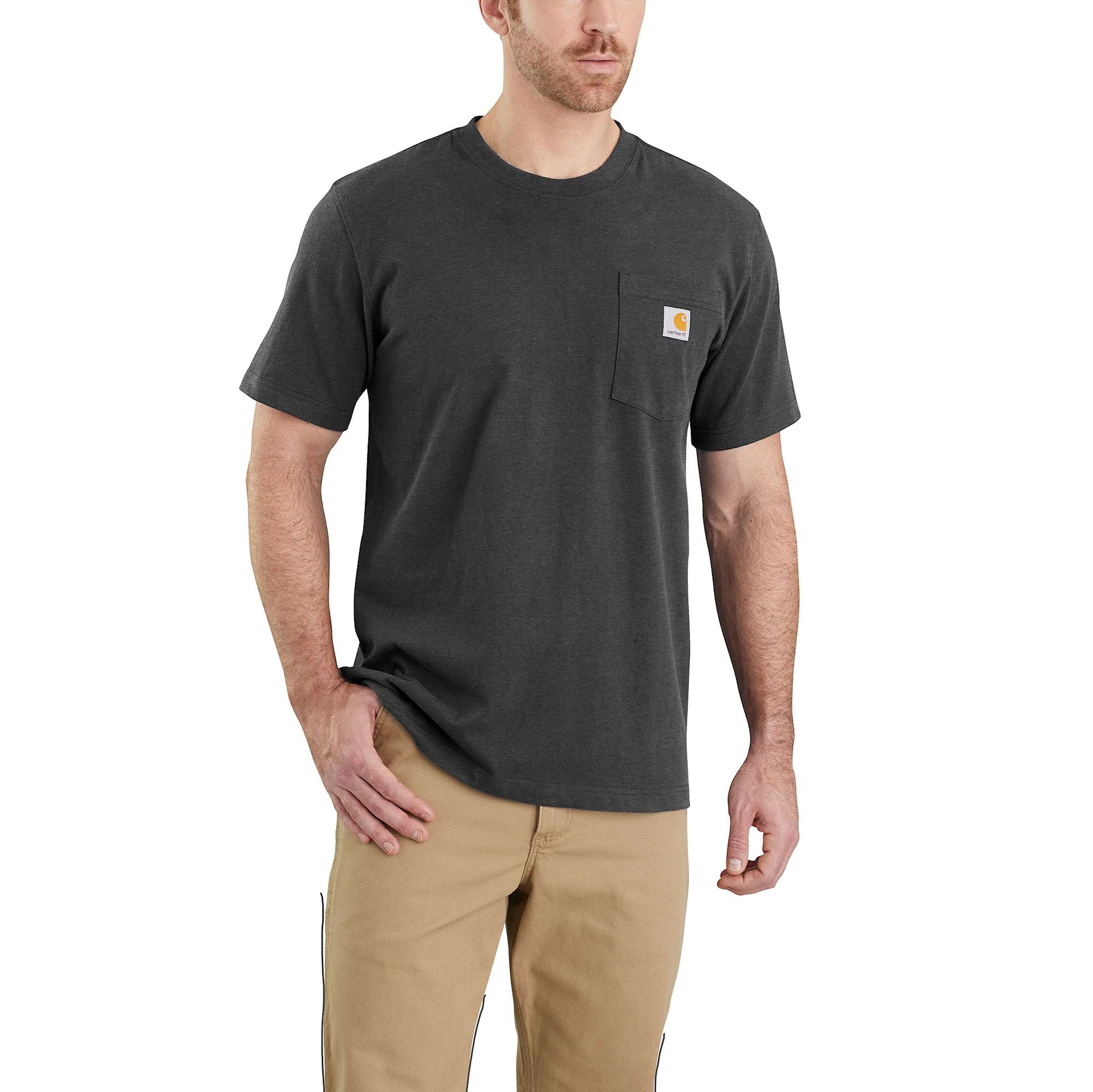 Carhartt Workwear Pocket T-Shirt Men's Carbon Heather M