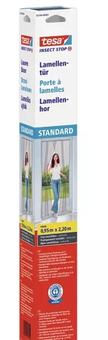 Tesa Insect Stop insektnet lamel Standard til døre antracit