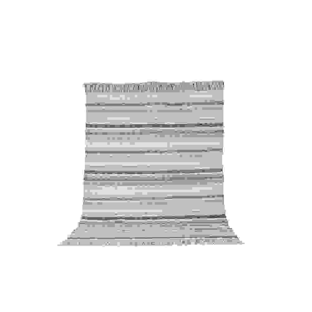 Venture Design Gudha tæppe i beige og blå uld 200 x 300 cm