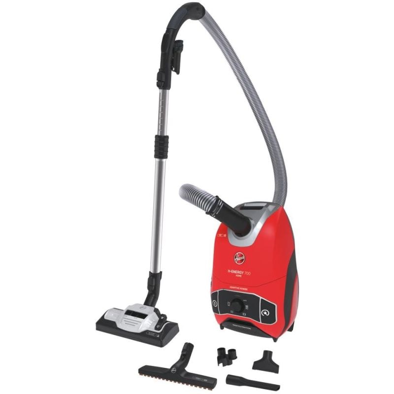 Hoover H-ENERGY 700 støvsuger rød