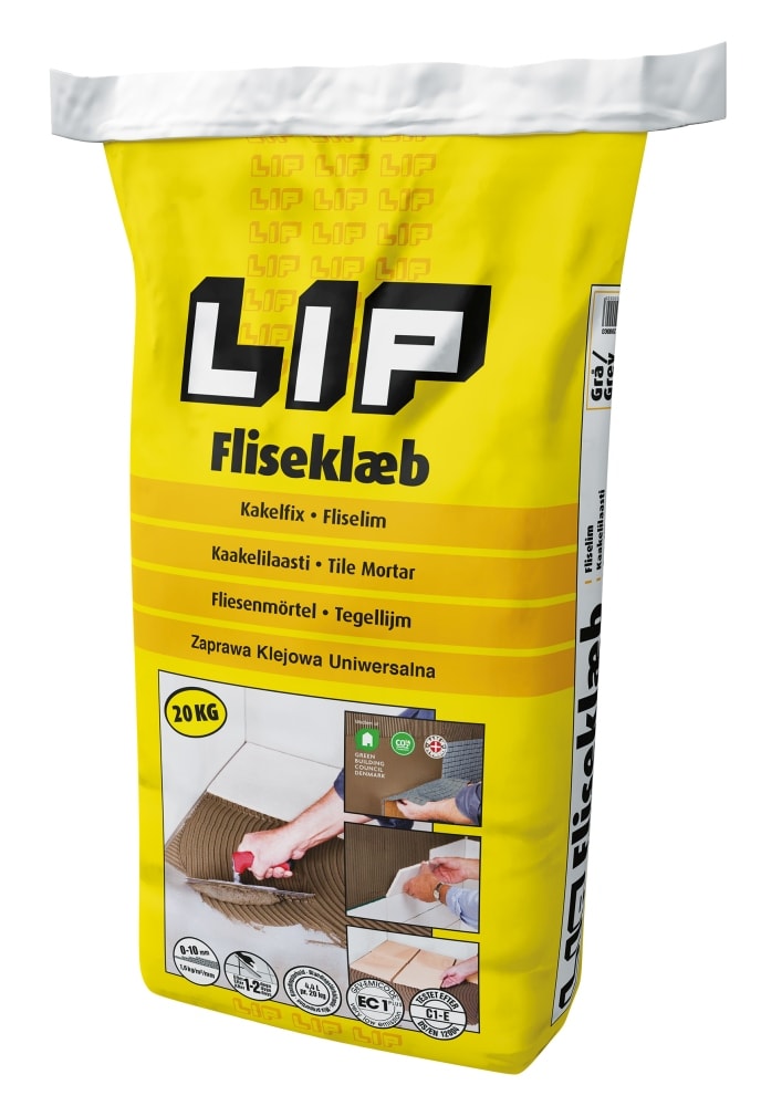 LIP fliseklæb grå 20 kg