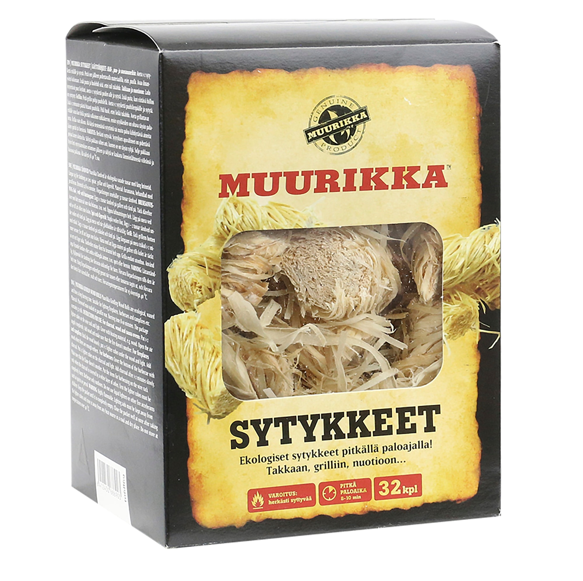 Muurikka optændingsspåner 32 stk.