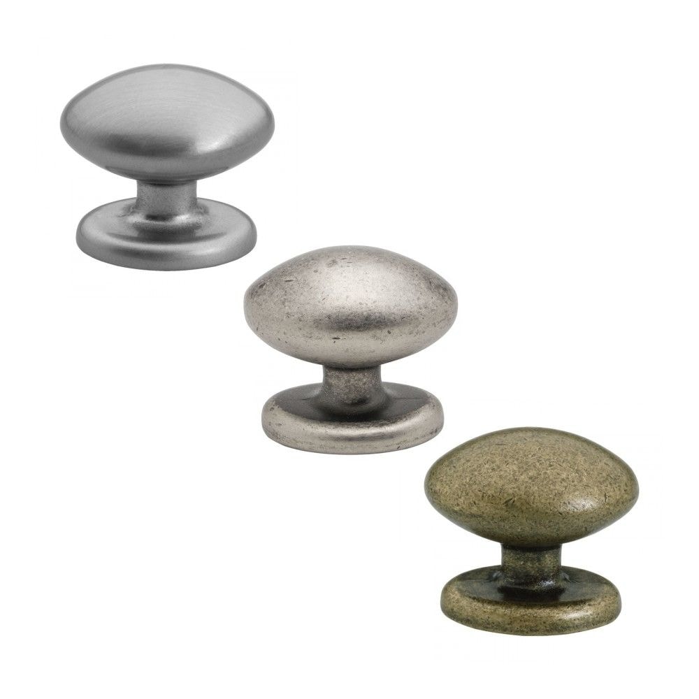 Beslag Design 2538-35 knop tinoxid