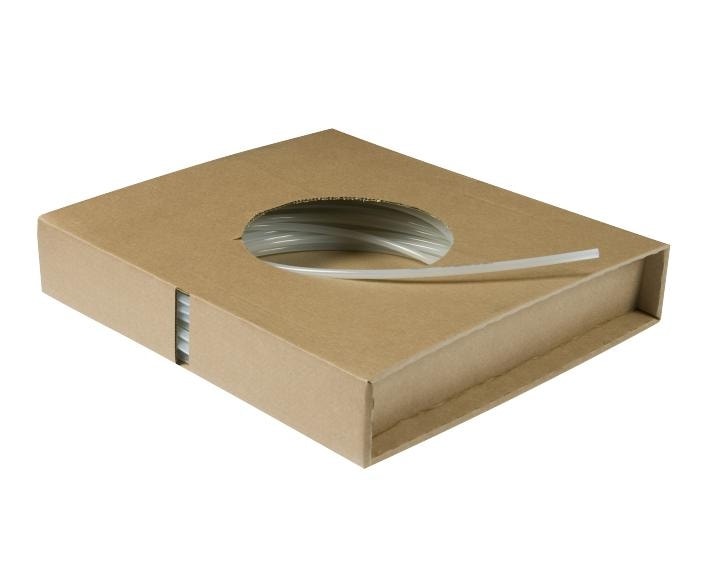 Metal Work Pneumatic Instrument Pipe PA i Karton Hvid 4x6 mm 25 m