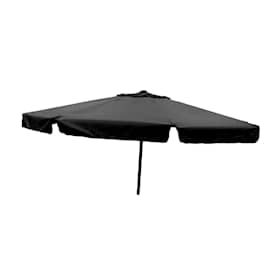 4Living parasol i sort Ø300 cm