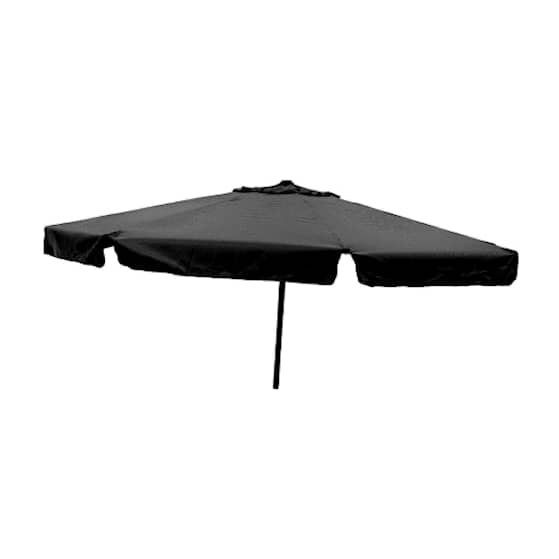 4Living parasol i sort Ø300 cm