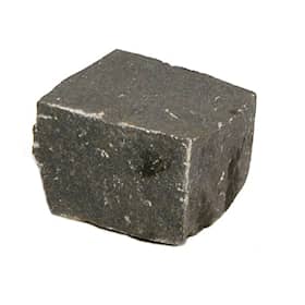 Chaussesten håndhugget granit sortgrå 9 x 9 x 8/10 cm