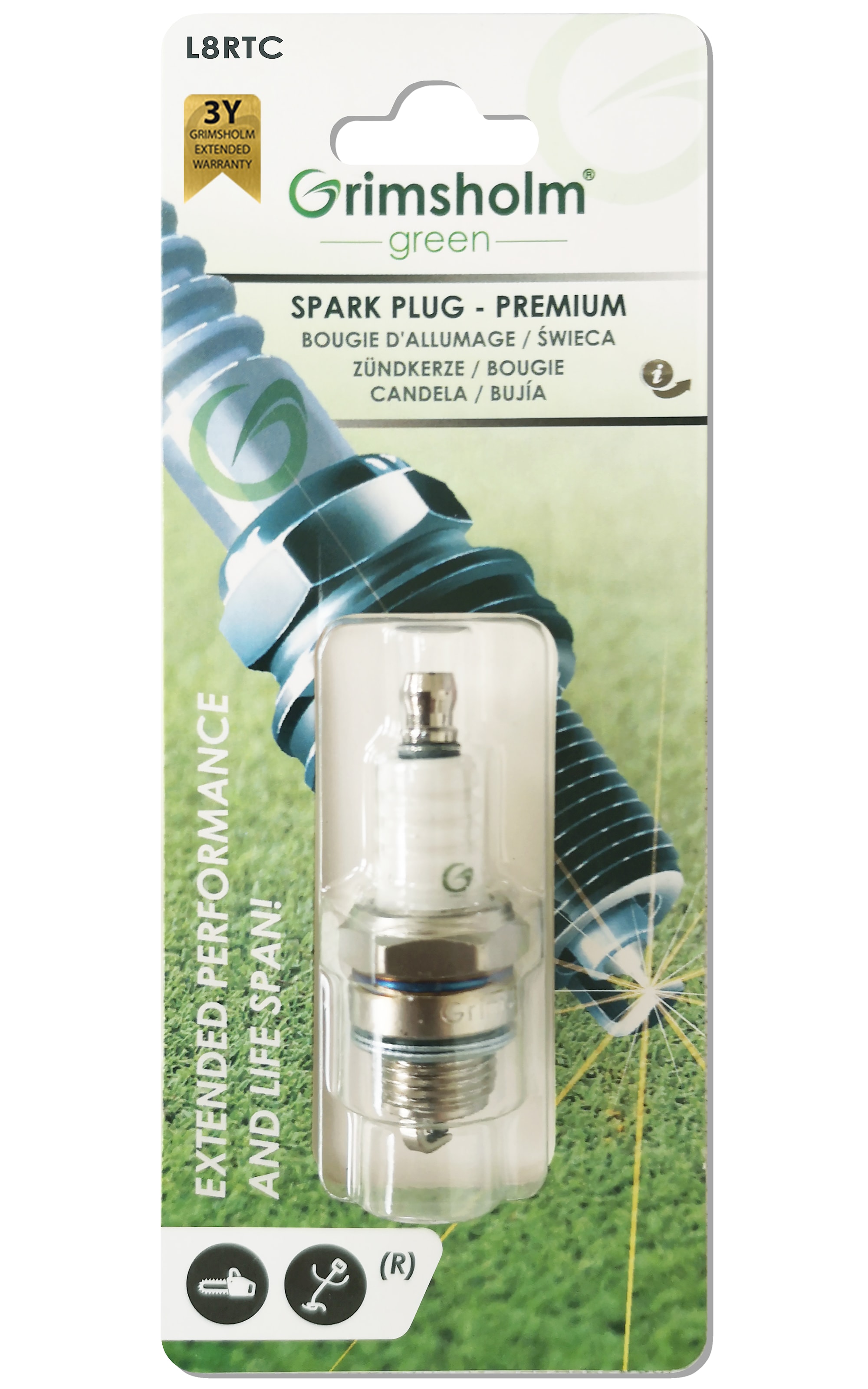 Grimsholm Tændrør L8RTC