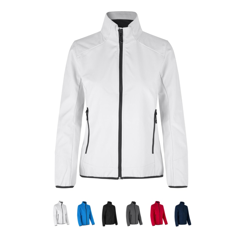 ID Core softshell jakke dame sort str. 3XL