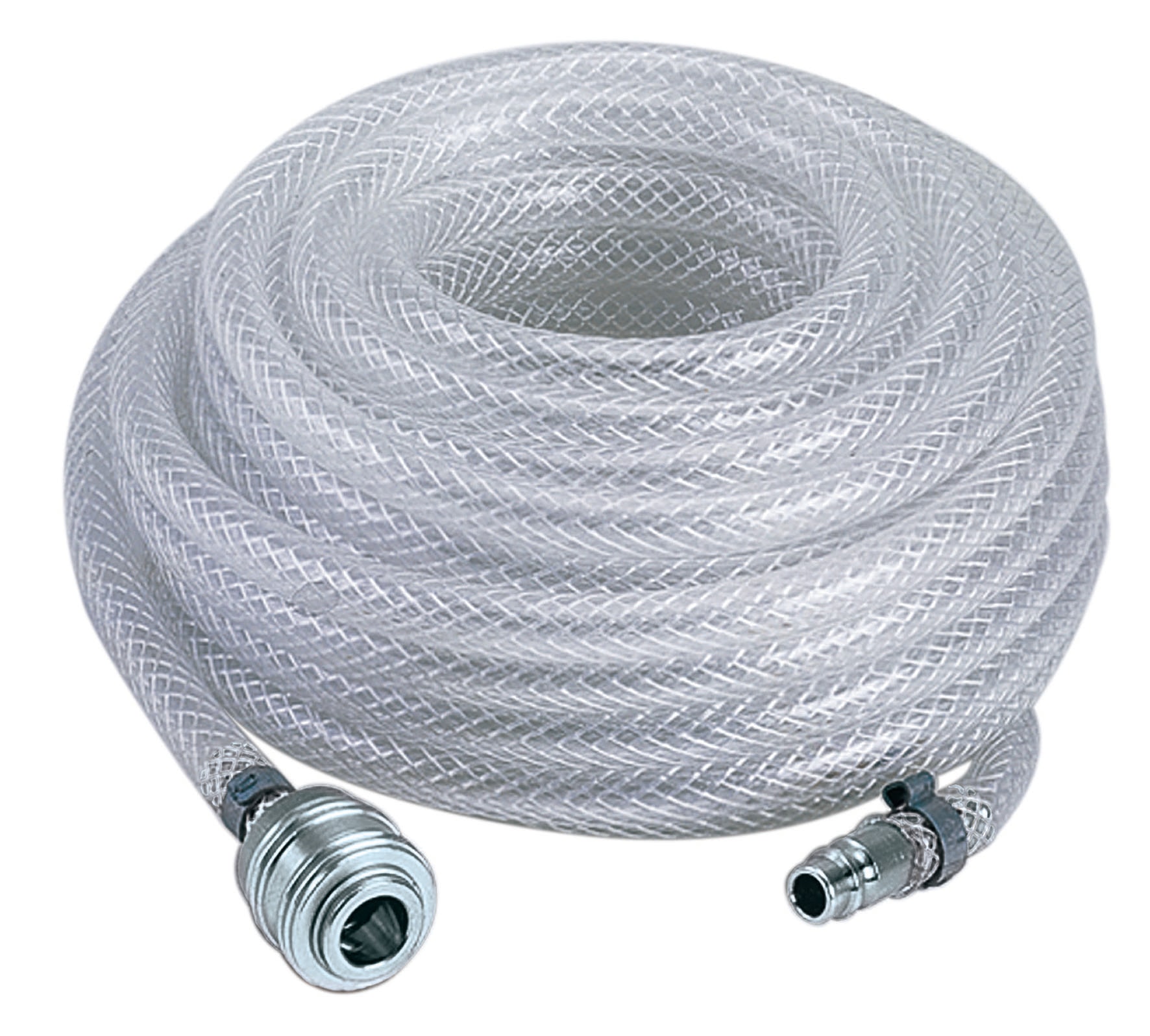 Einhell trykluftslange klar armeret med koblinger 10 meter