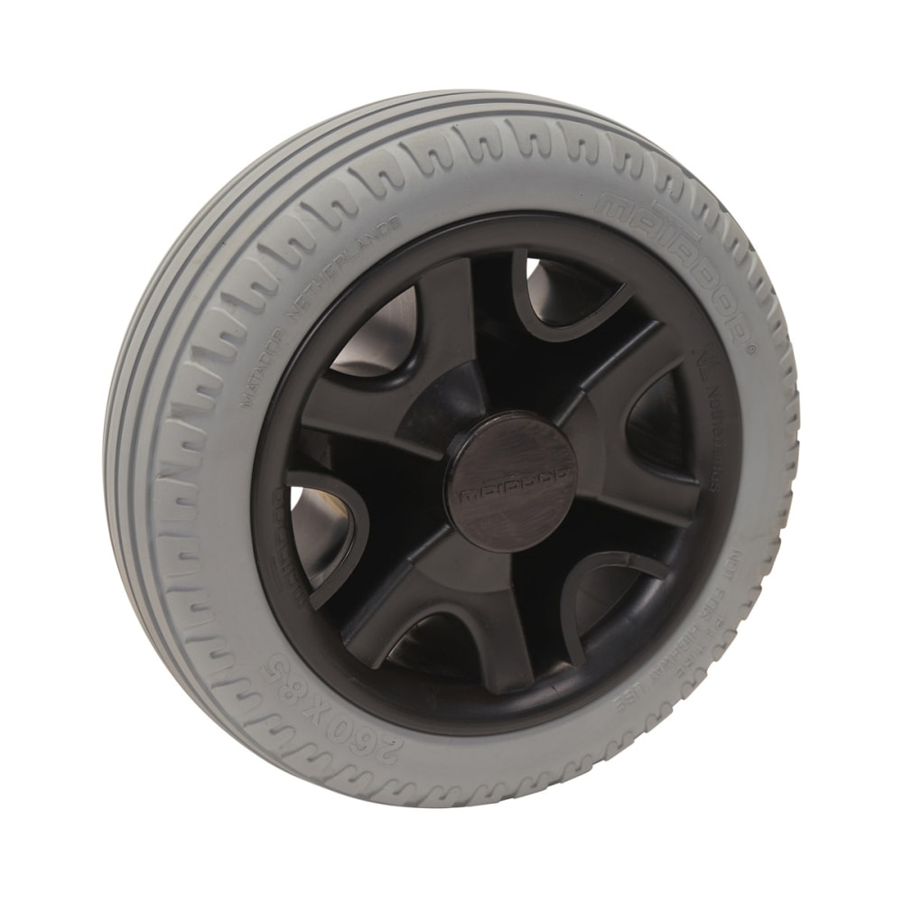 Matador sækkevognshjul punkterfrit til Ø25mm aksel