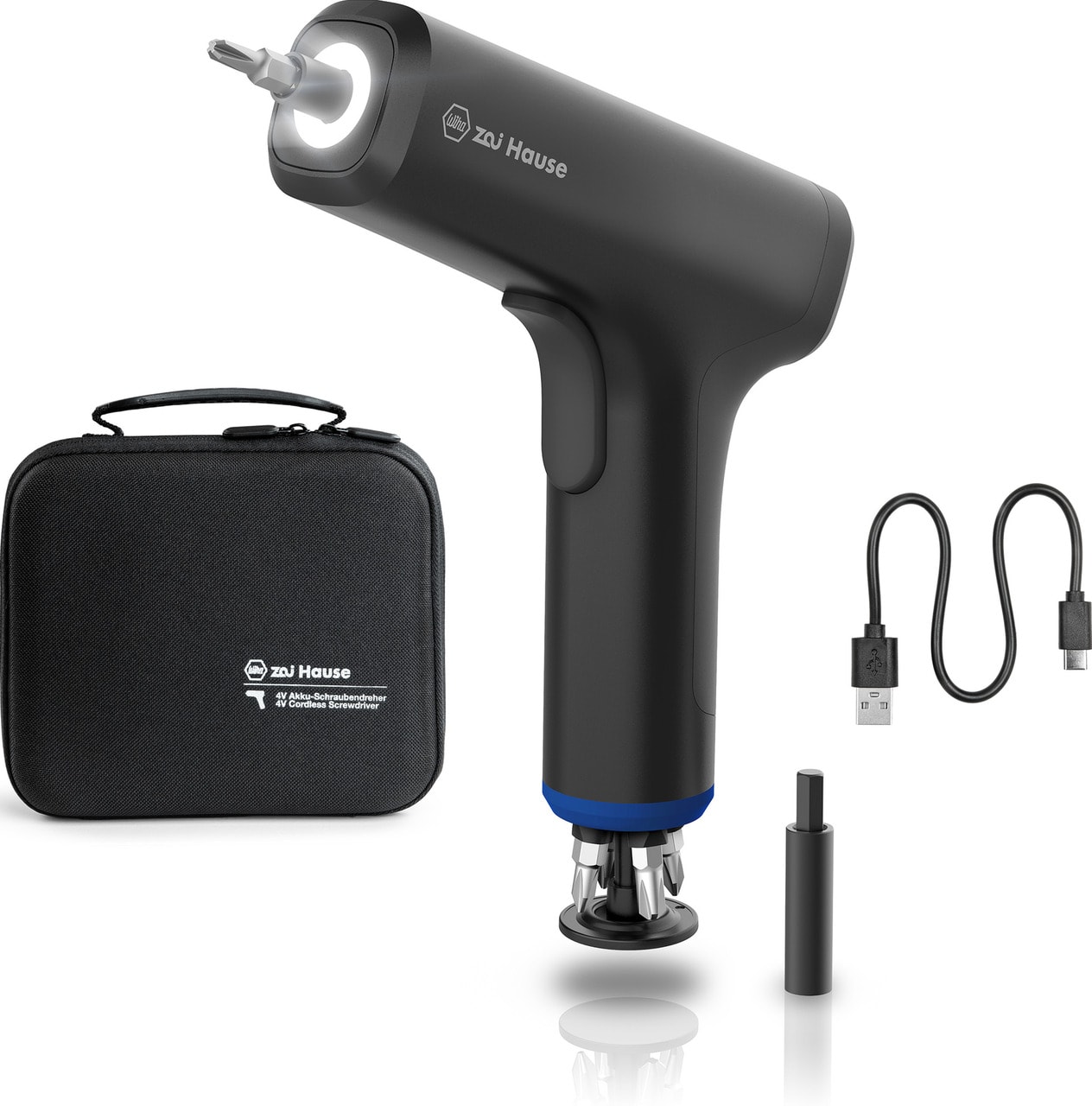 Wiha Zai Hause trådløs SD skruetrækker 6 dele