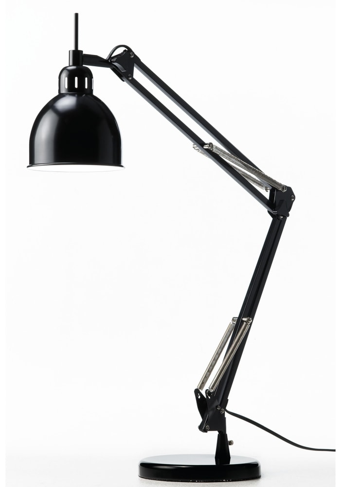 Frandsen Job bordlampe matt black E14 Ø13,5 cm H65-114 cm