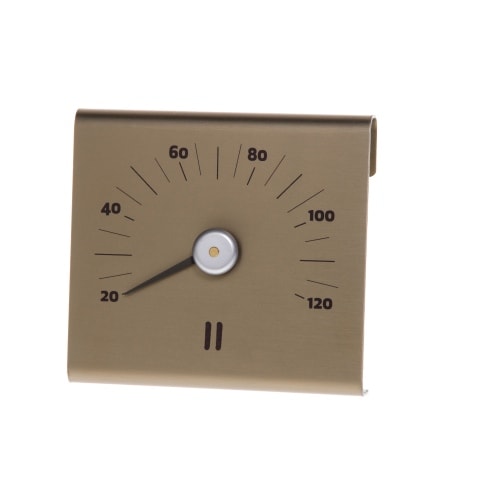 Rento saunatermometer i champagne