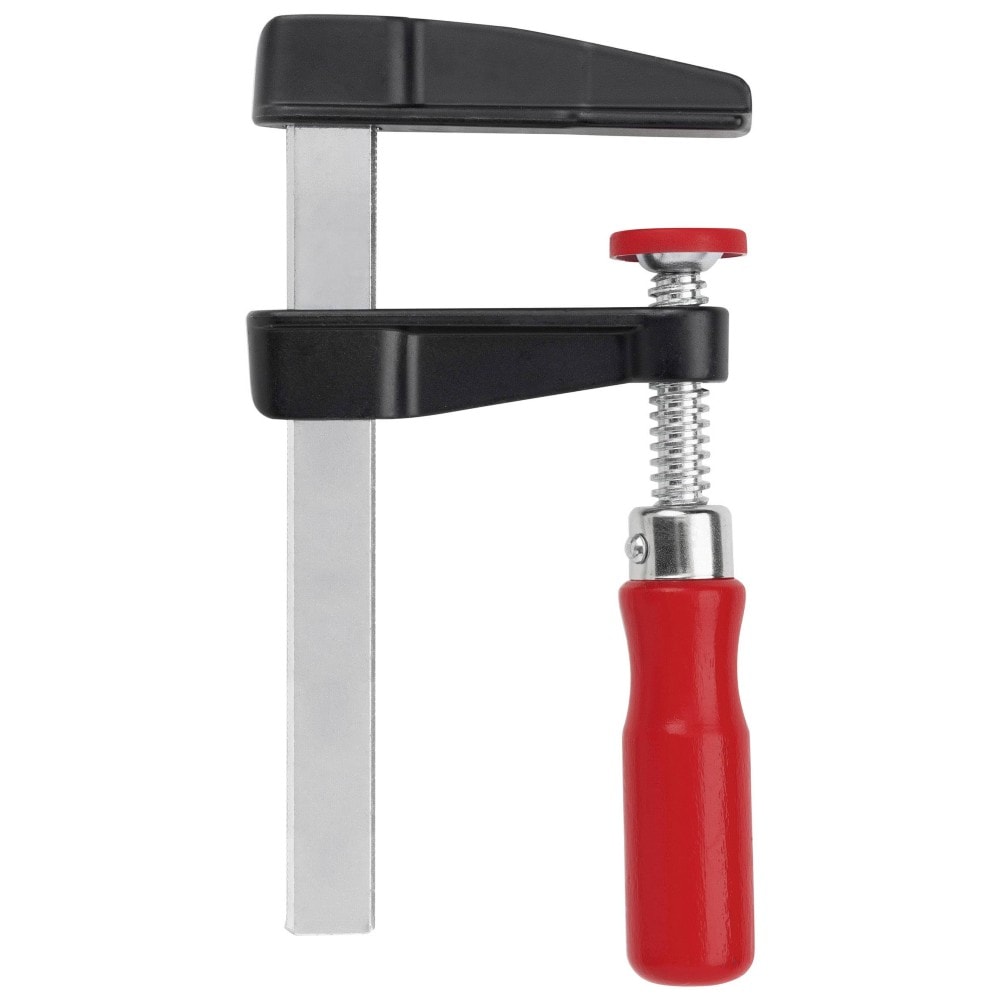 Bessey LM trykstøbt skruetvinge med trægreb