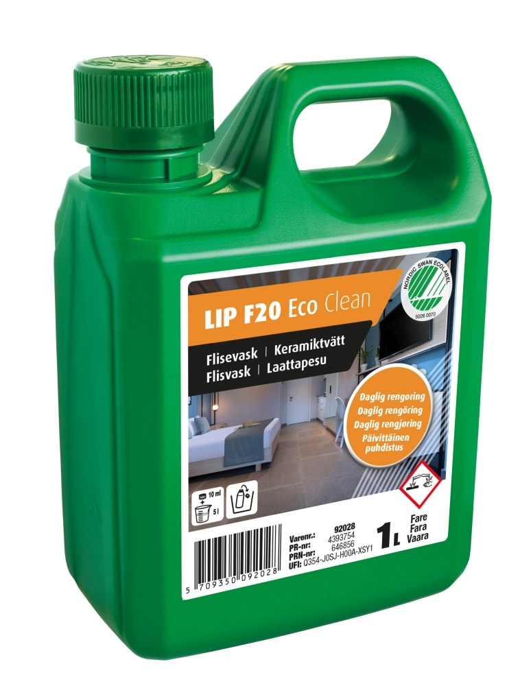 LIP F20 Eco Clean flisevask 1L