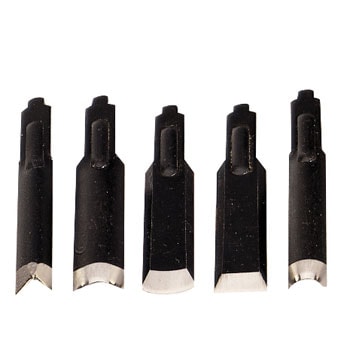 Proxxon billedskærejern. 5 stk.Proxxon nr. 28572