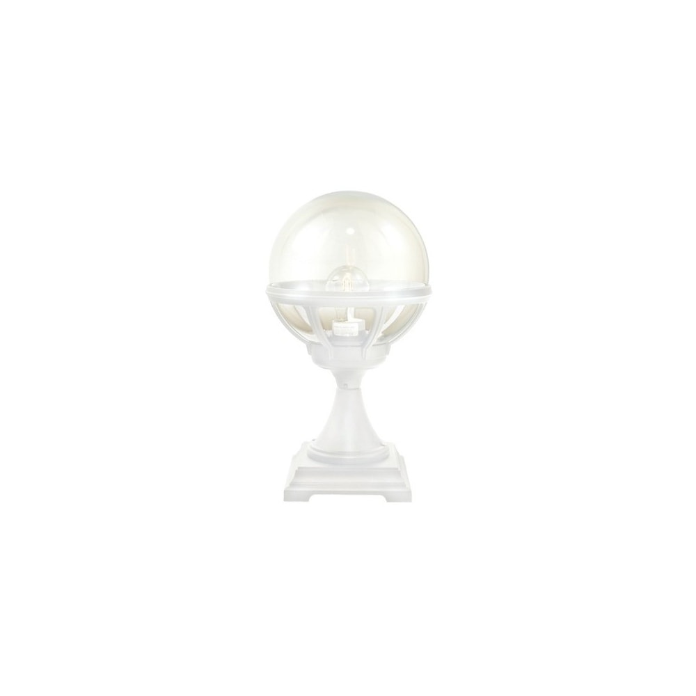 Norlys Bologna stolpelampe hvid E27 IP54