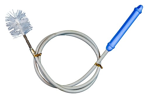 Rensefix afløbsrenser med greb og børste.6 mm x 1 meter