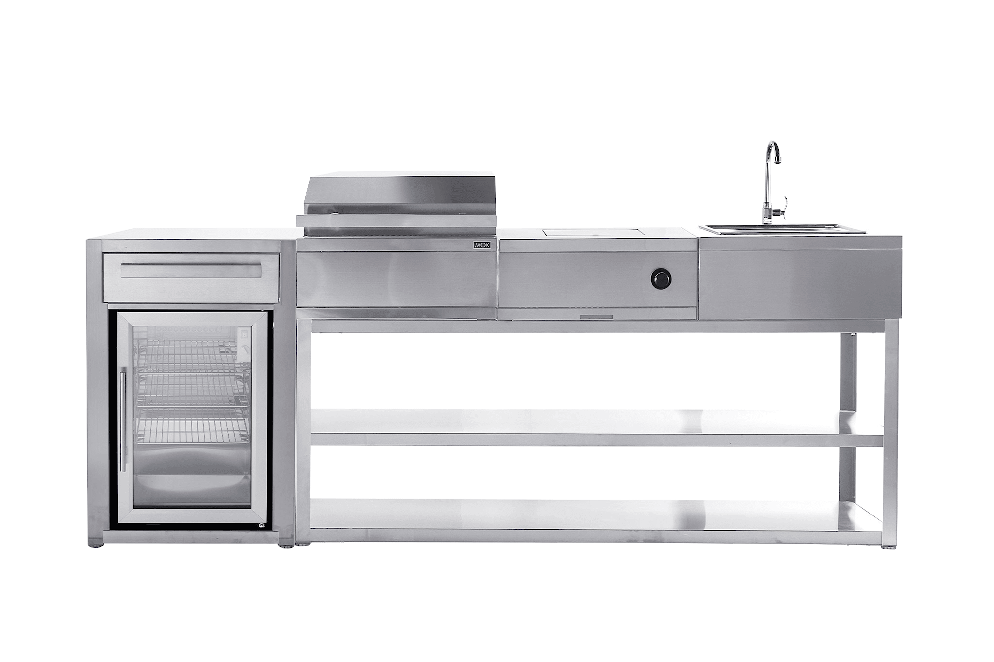 Myoutdoorkitchen Nordic Line Tampere fritstående udekøkken