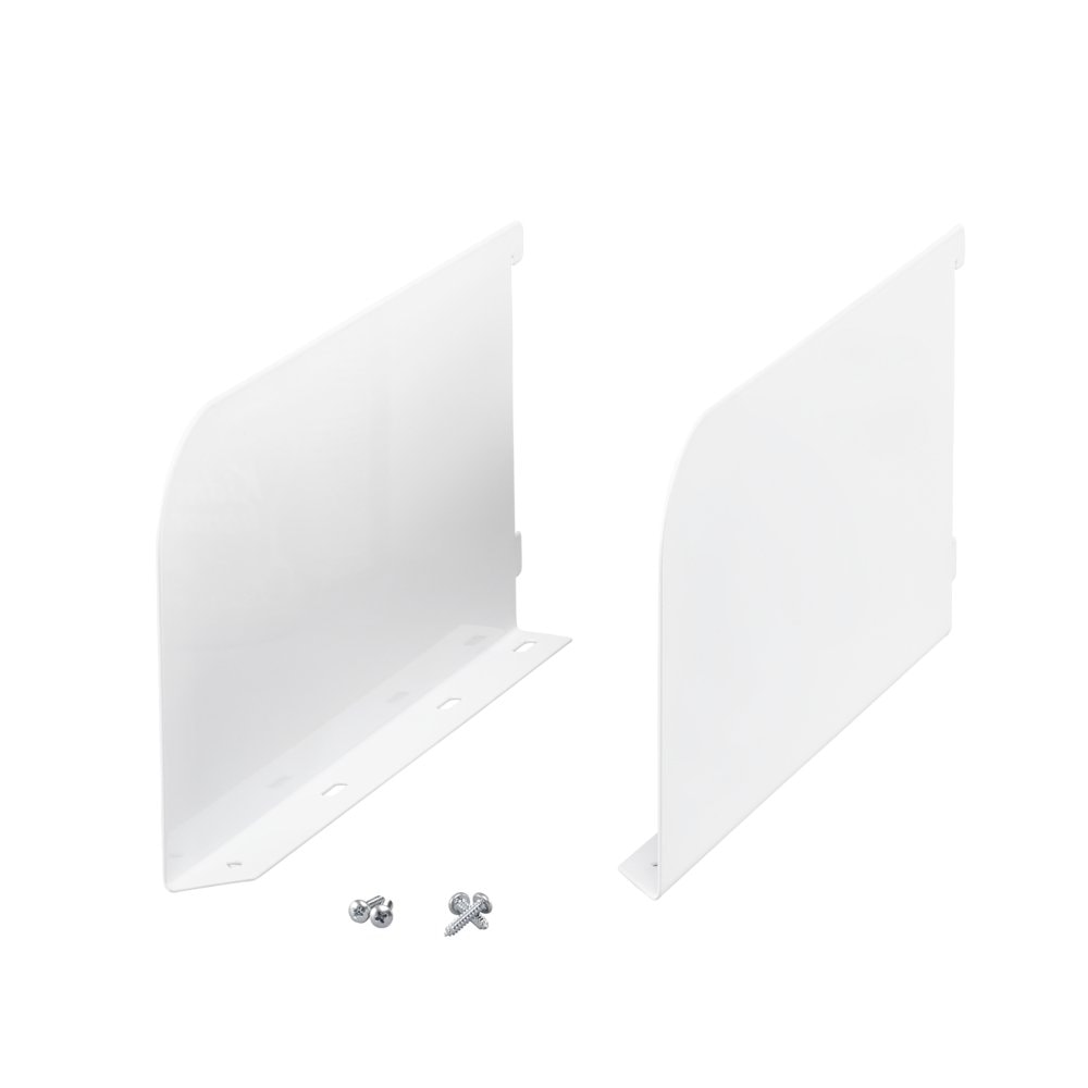 Elfa hyldegavl hvid højre+venstre D30 cm