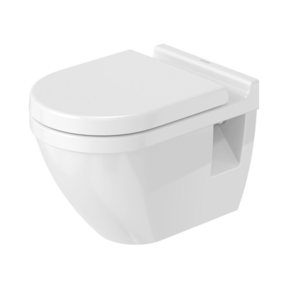 Duravit Starck 3 væghængt toilet med WonderGliss