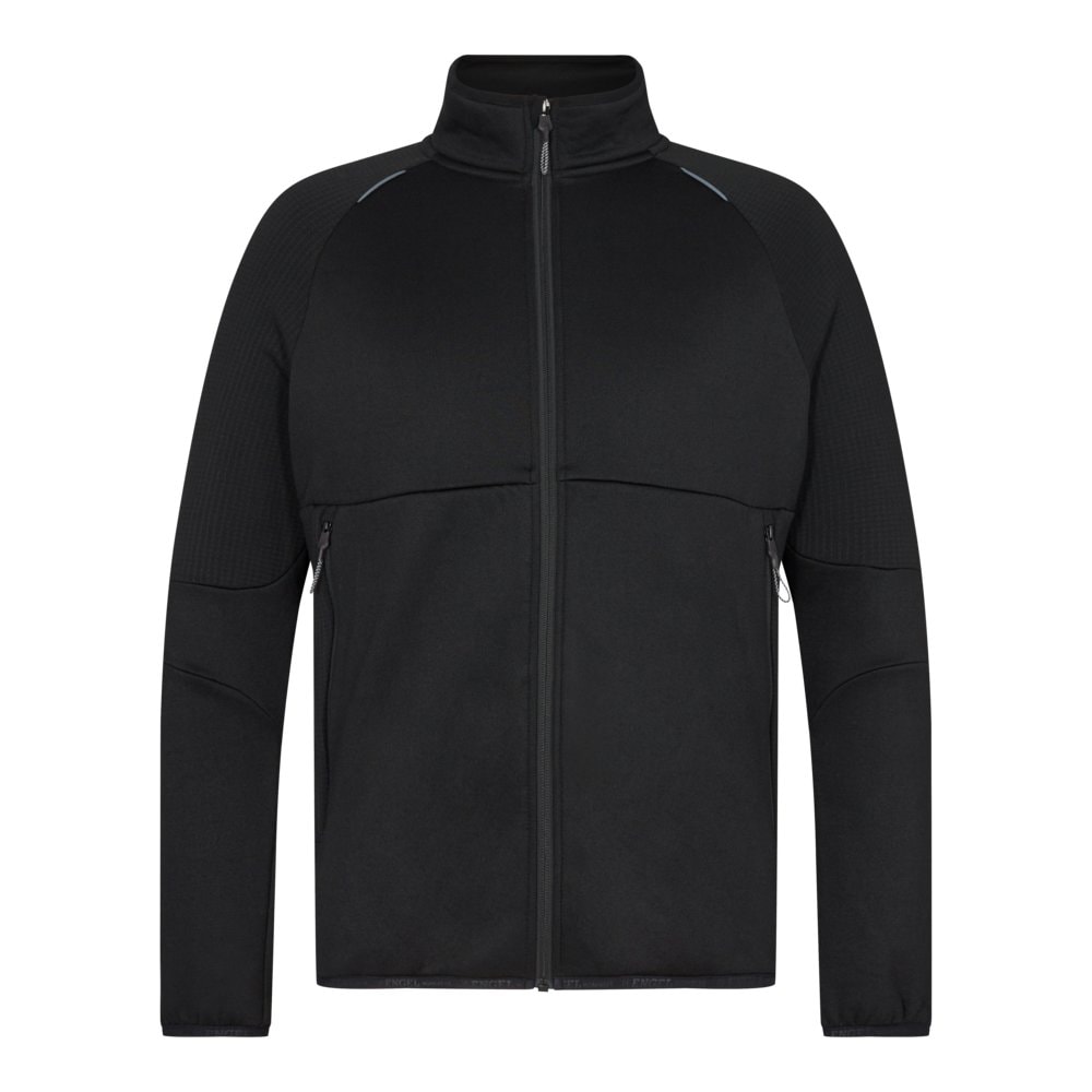Engel X-treme Midlayer cardigan sort