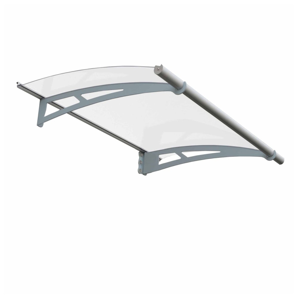 Palram - Canopia Stratus baldakin klar / aluminium 1505 x 915 x 175 mm