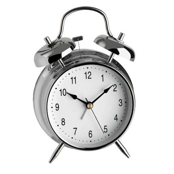 TFA analogt vækkeur med 2 klokker