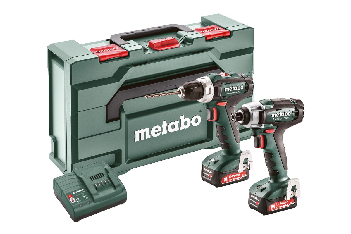 Metabo værktøjpakke Combo Set 2.7.1 12 V
